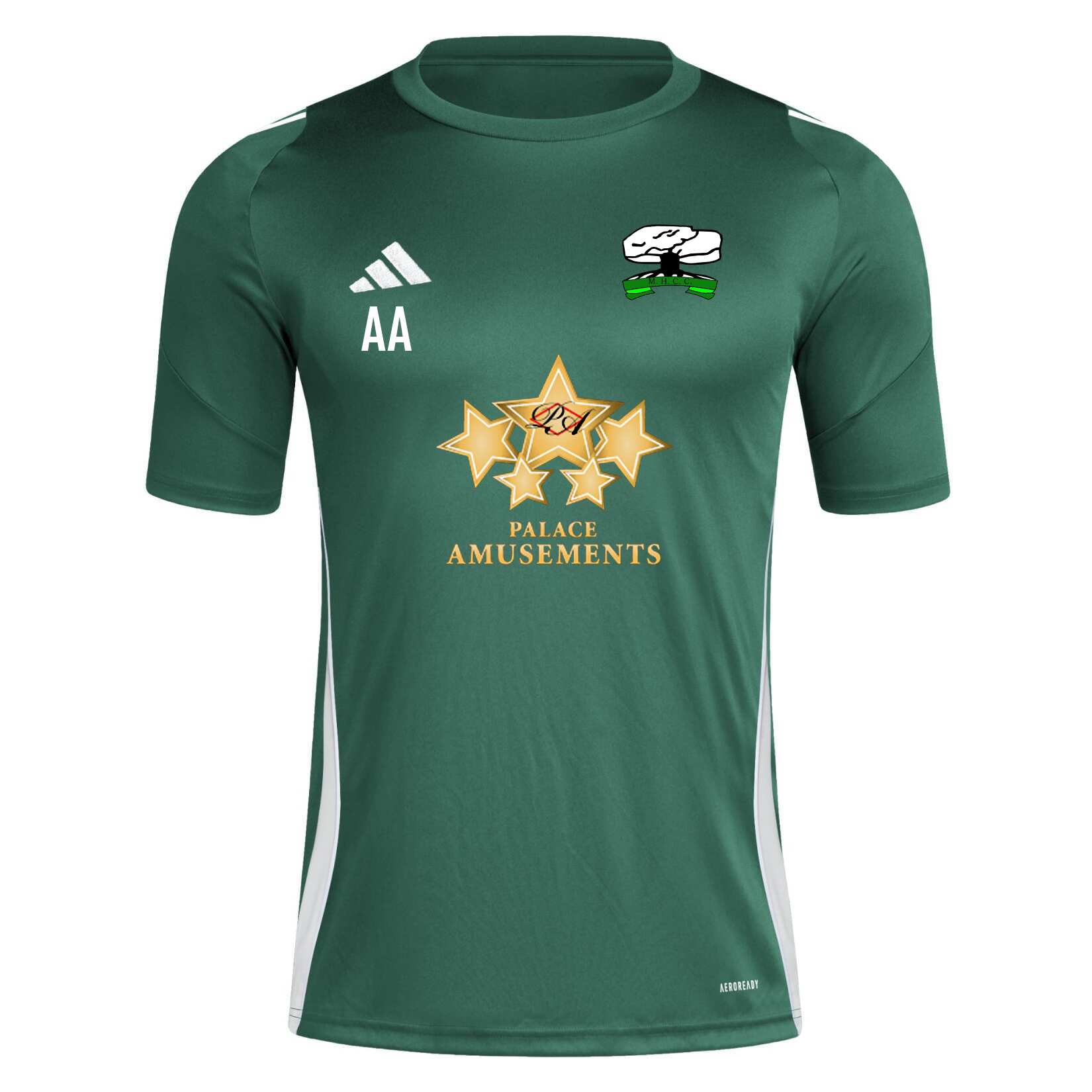 adidas Tiro 24 Jersey - team dark green/white