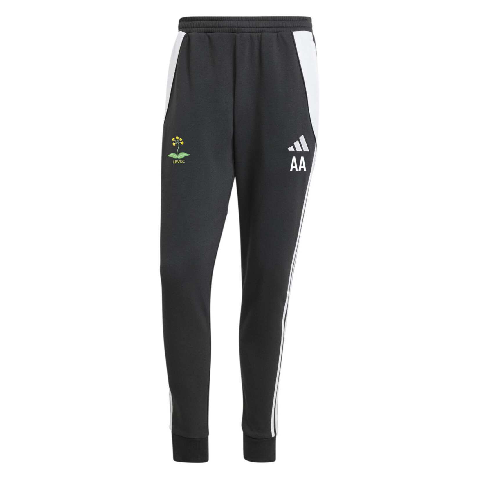 adidas Tiro 24 Sweat Tracksuit Bottoms - Black/White
