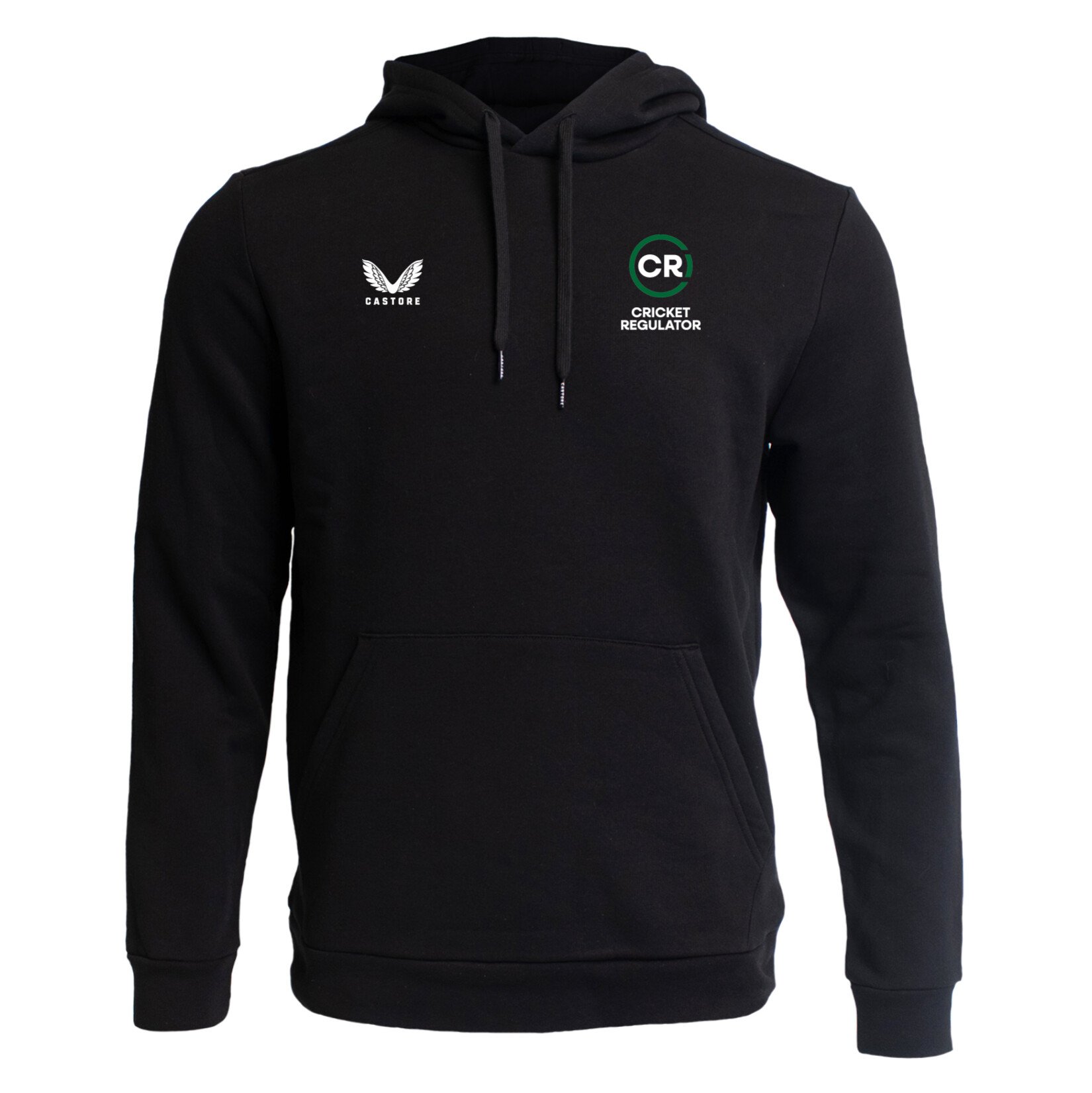 Castore Cotton Brushback Hoody - Black