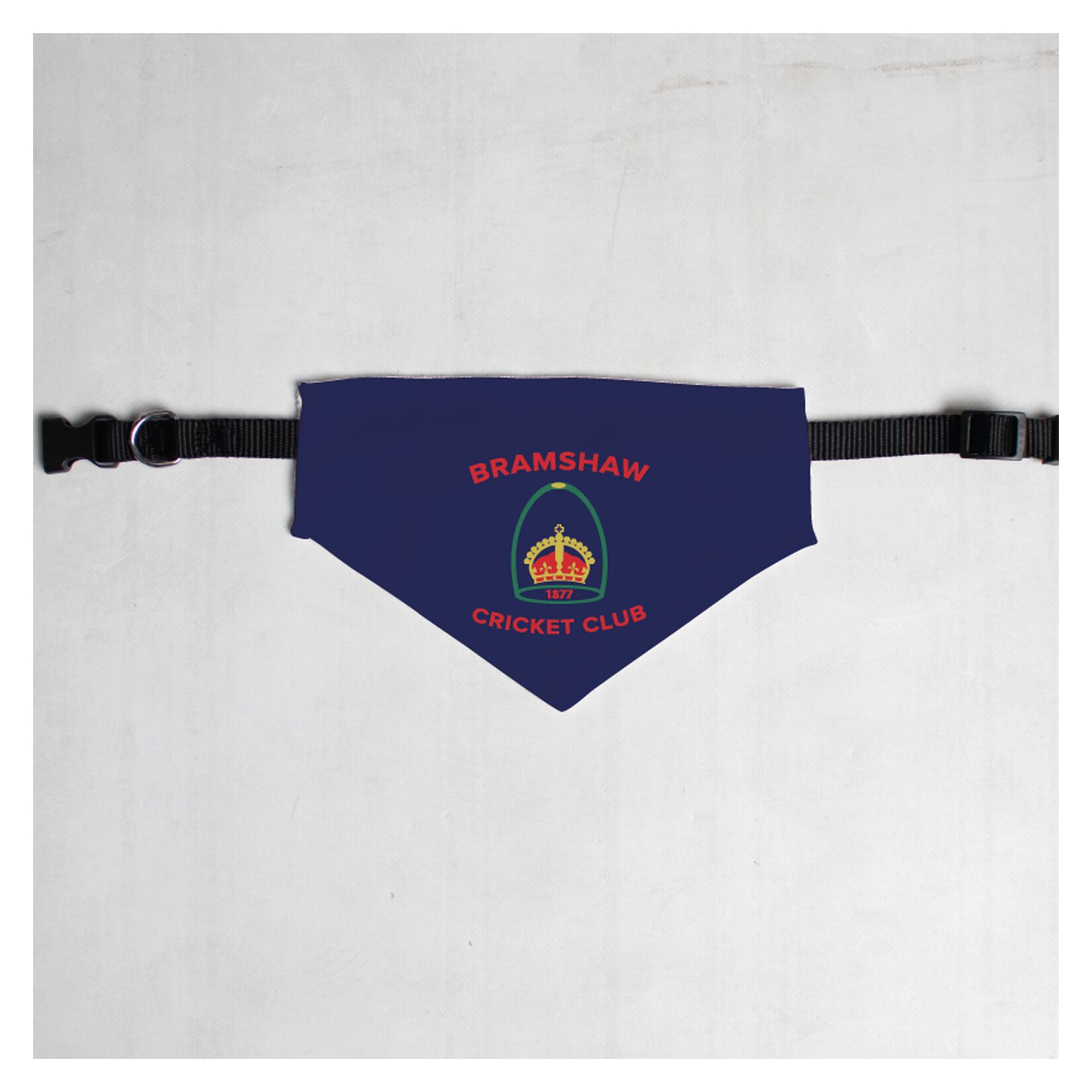 Kitlocker-Merchandise Pet Bandana with Black Collar - CUSTOMISED