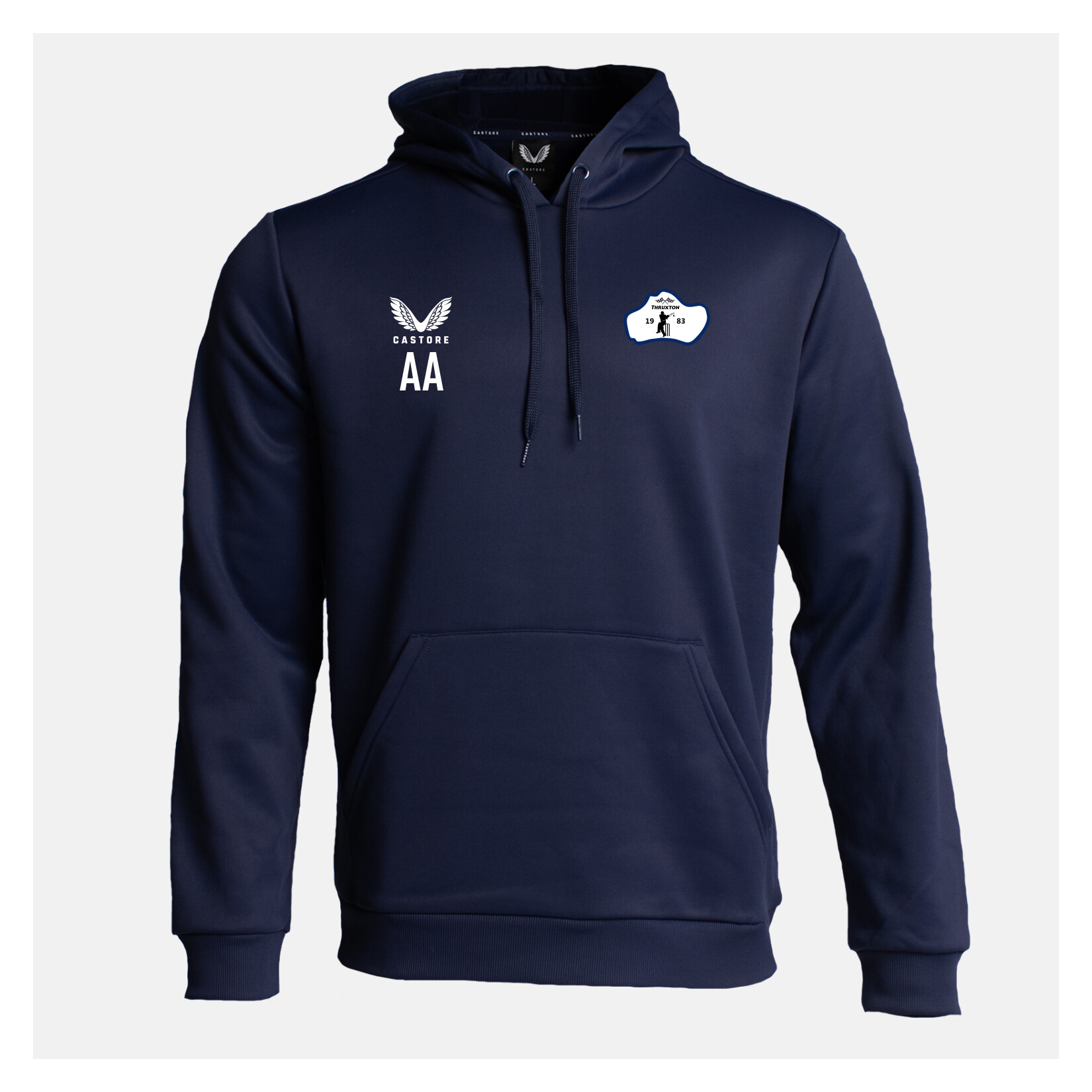 Castore Brushback Hoodie - Navy