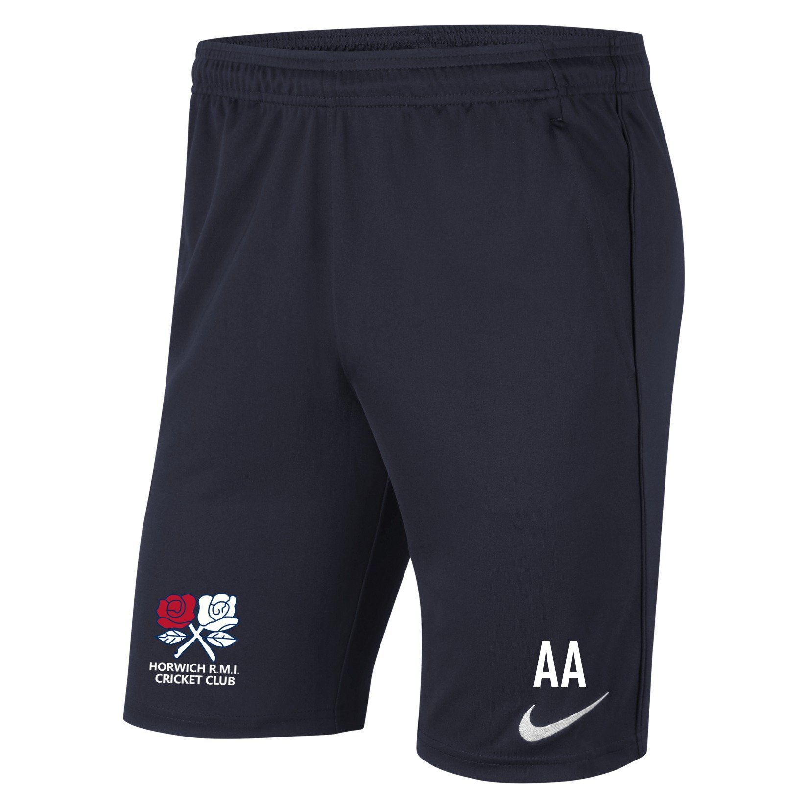 Nike Park 20 Pocketed Shorts (M) - Obsidian/Obsidian/White