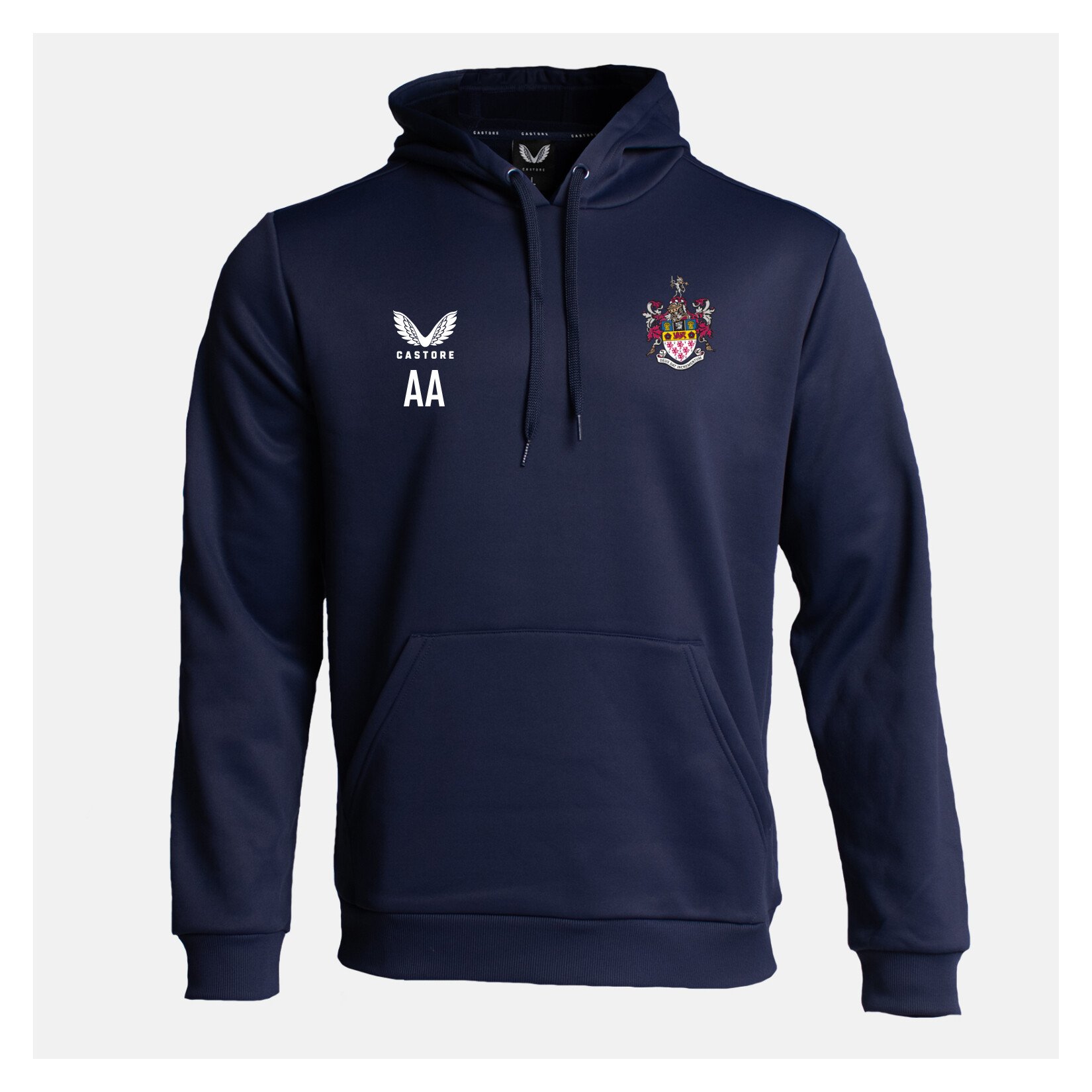 Castore Brushback Hoodie - Navy