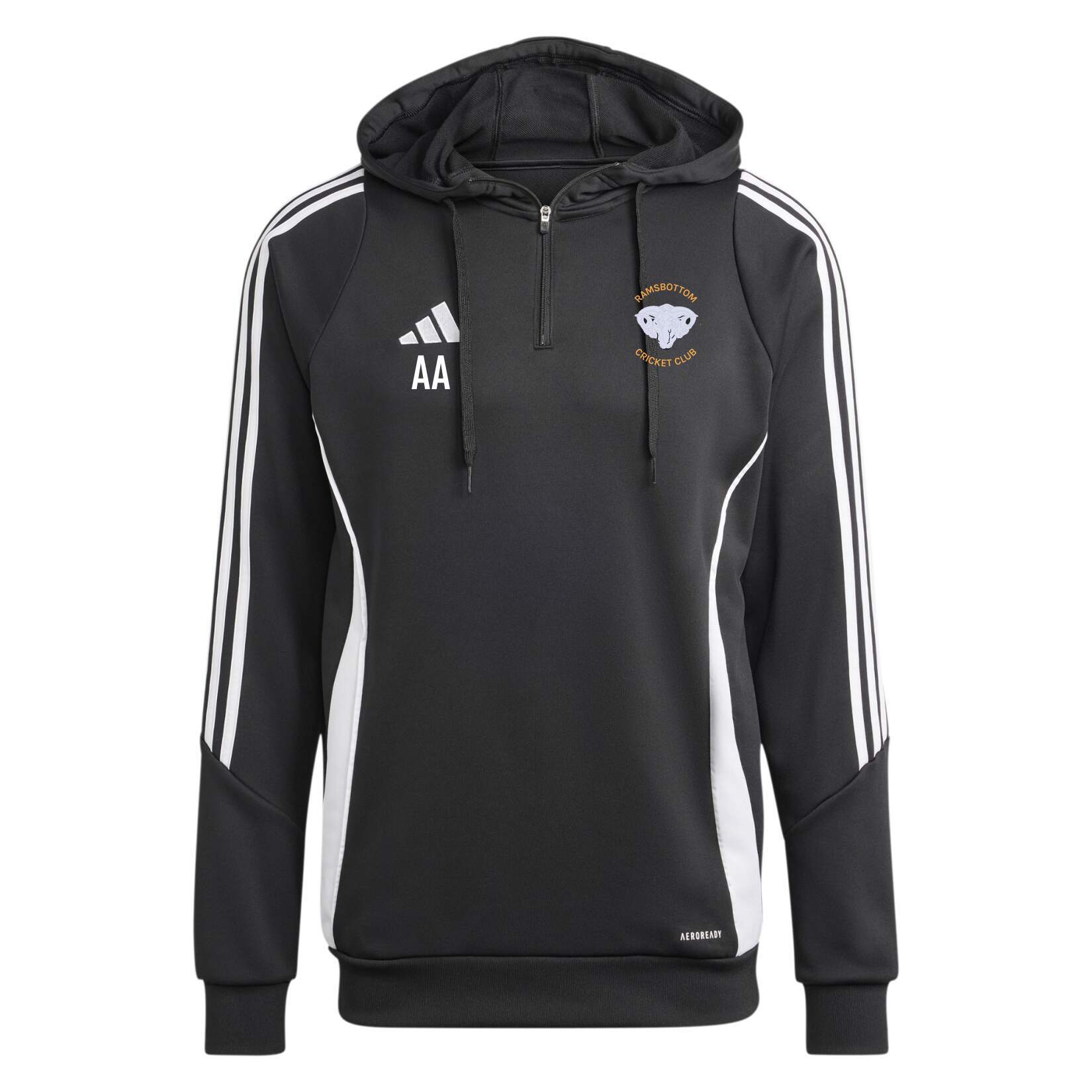 adidas Tiro 24 Training Hoodie - Black/White