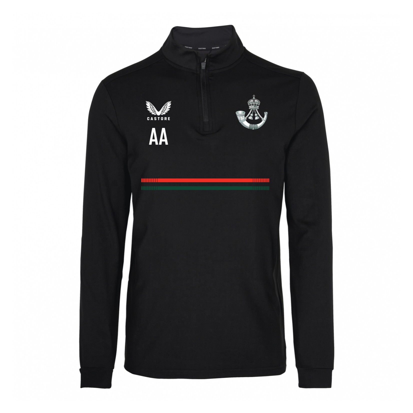 Castore Quarter Zip Midlayer - Black