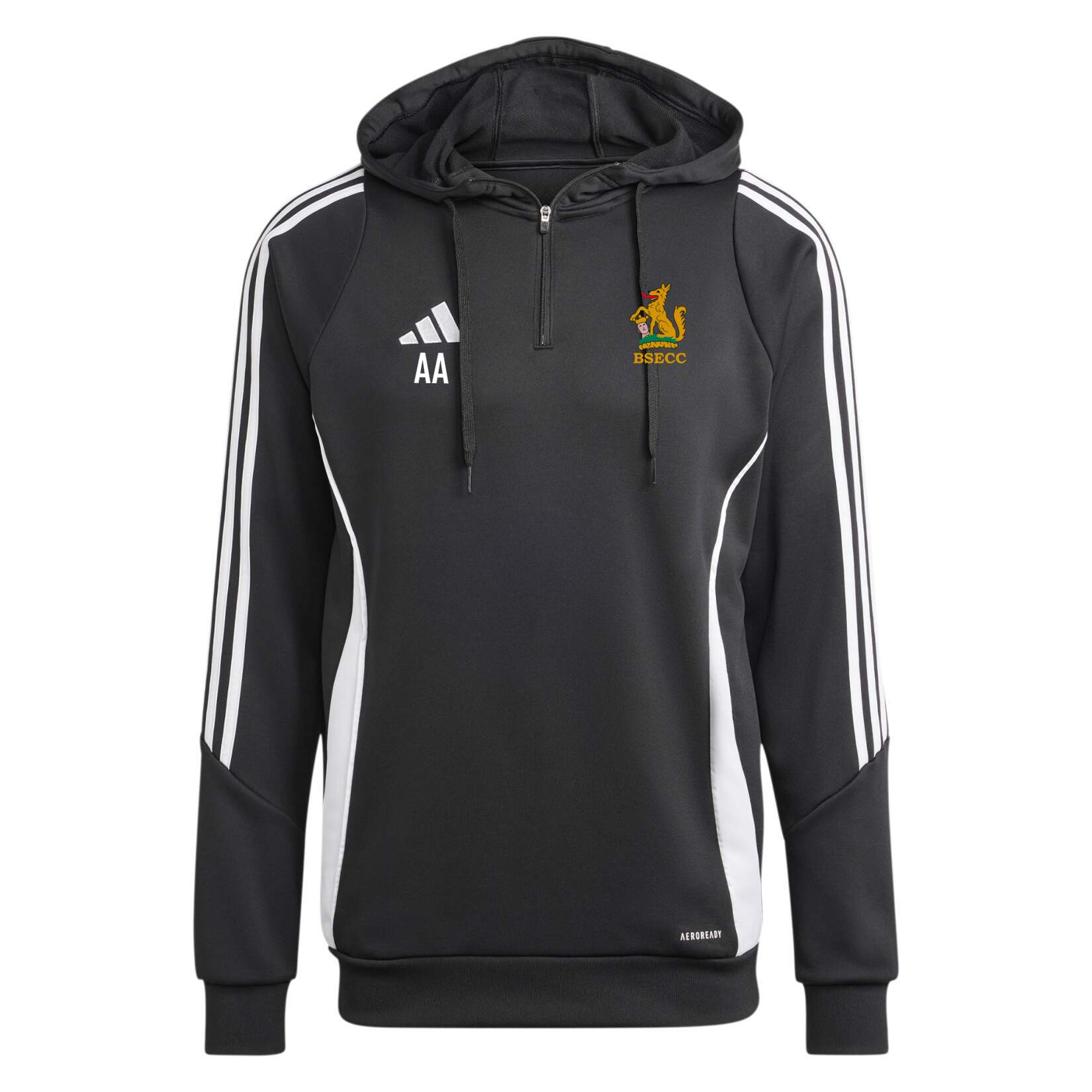 adidas Tiro 24 Training Hoodie - Black/White