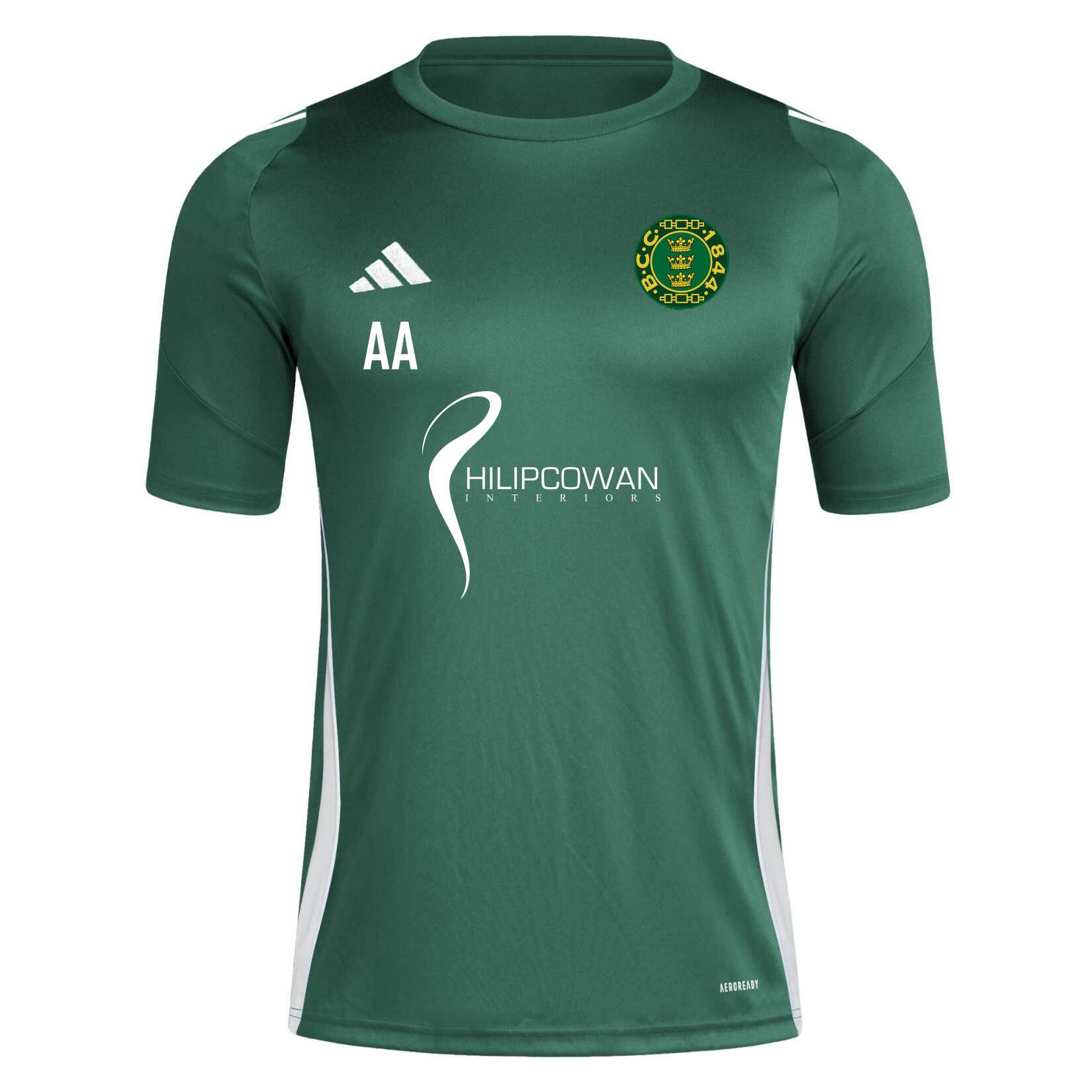 adidas Tiro 24 Jersey - team dark green/white