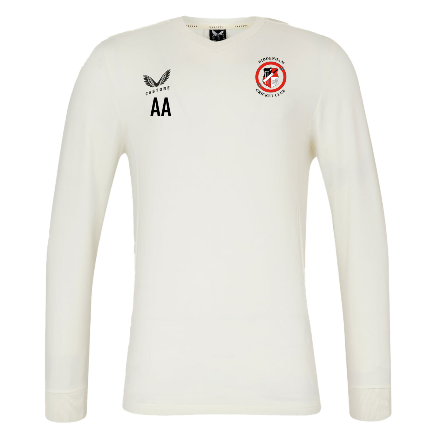 Castore Cricket Sweatshirt - Cream/Black