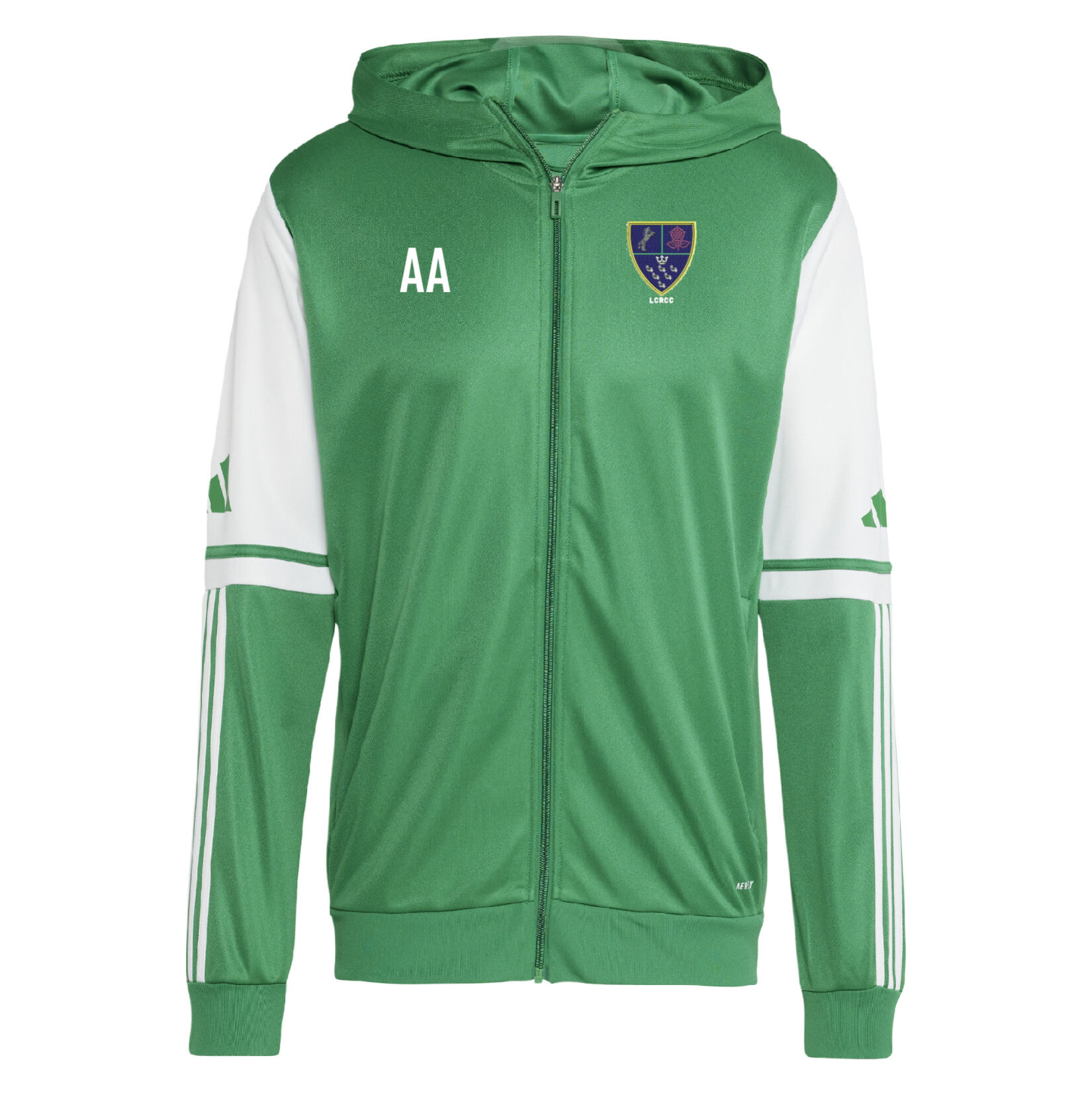 adidas Squadra 25 Hoodie - Team Green/White