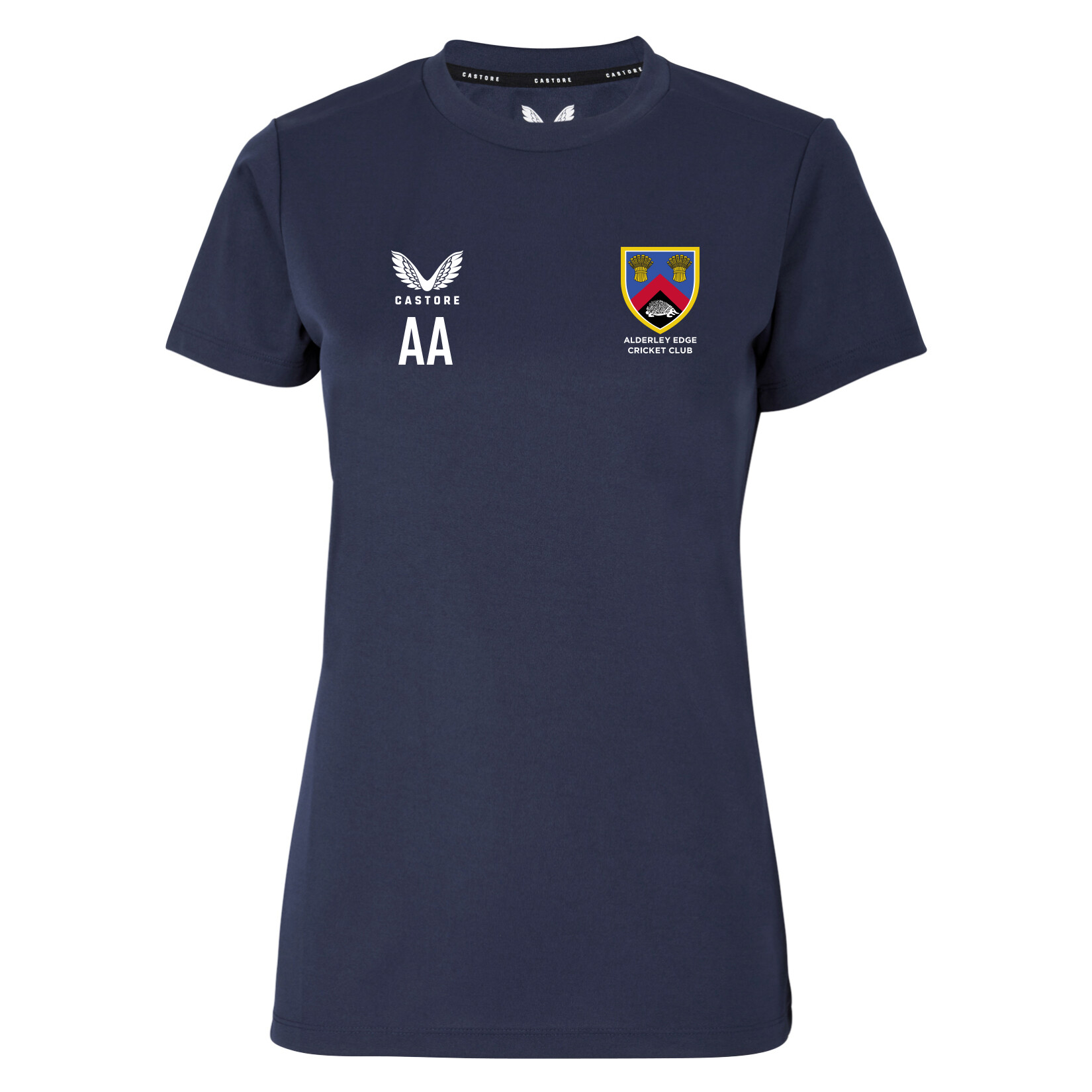Castore Short Sleeve Womens Training Tee - Navy