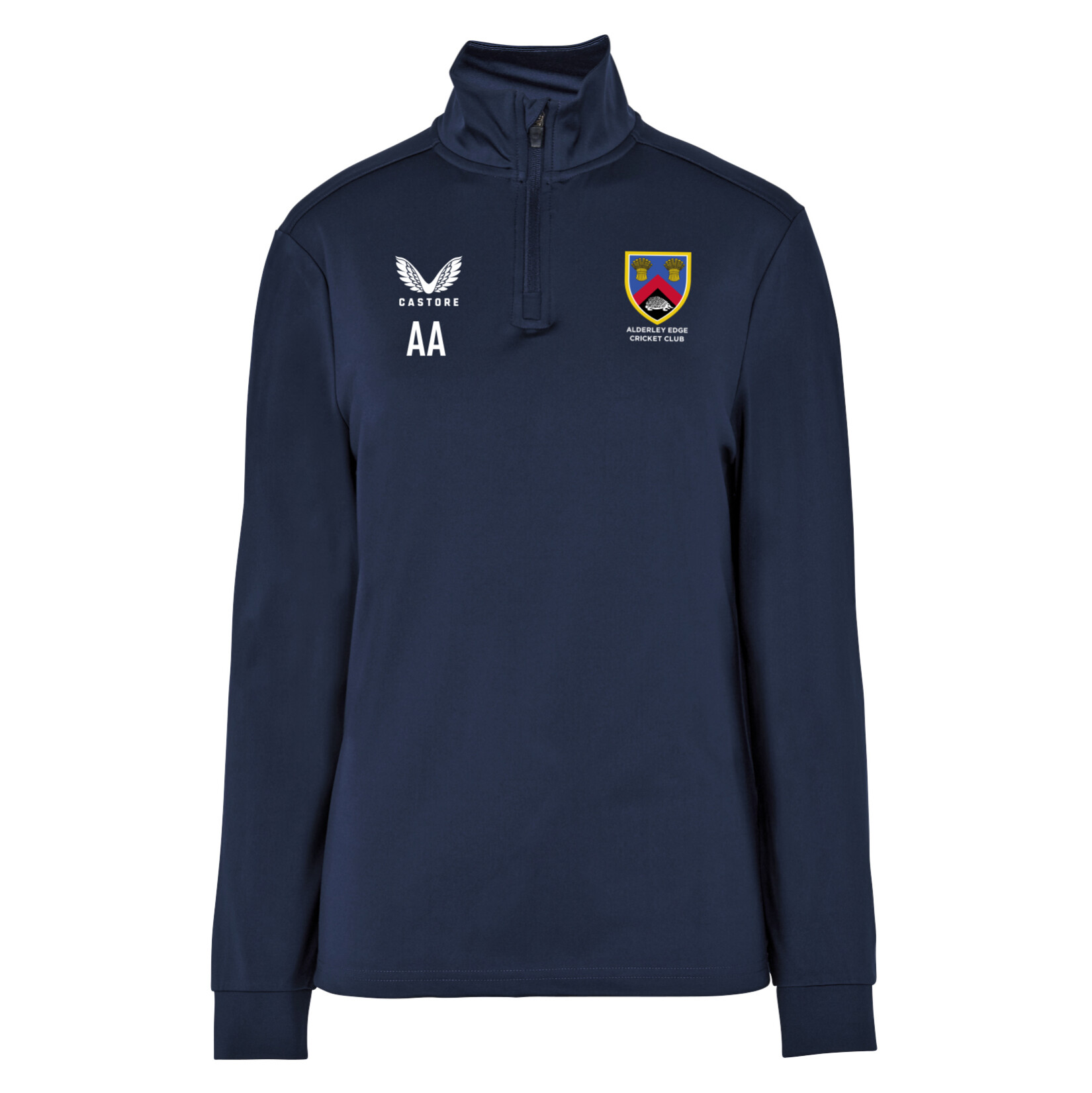 Castore Quarter Zip Midlayer (W) - Navy