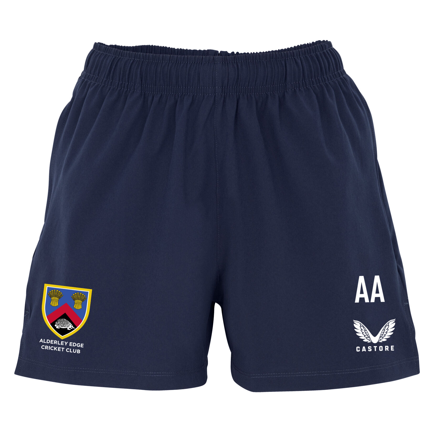 Castore Woven Womens Training Shorts (Zip Pockets) - Navy
