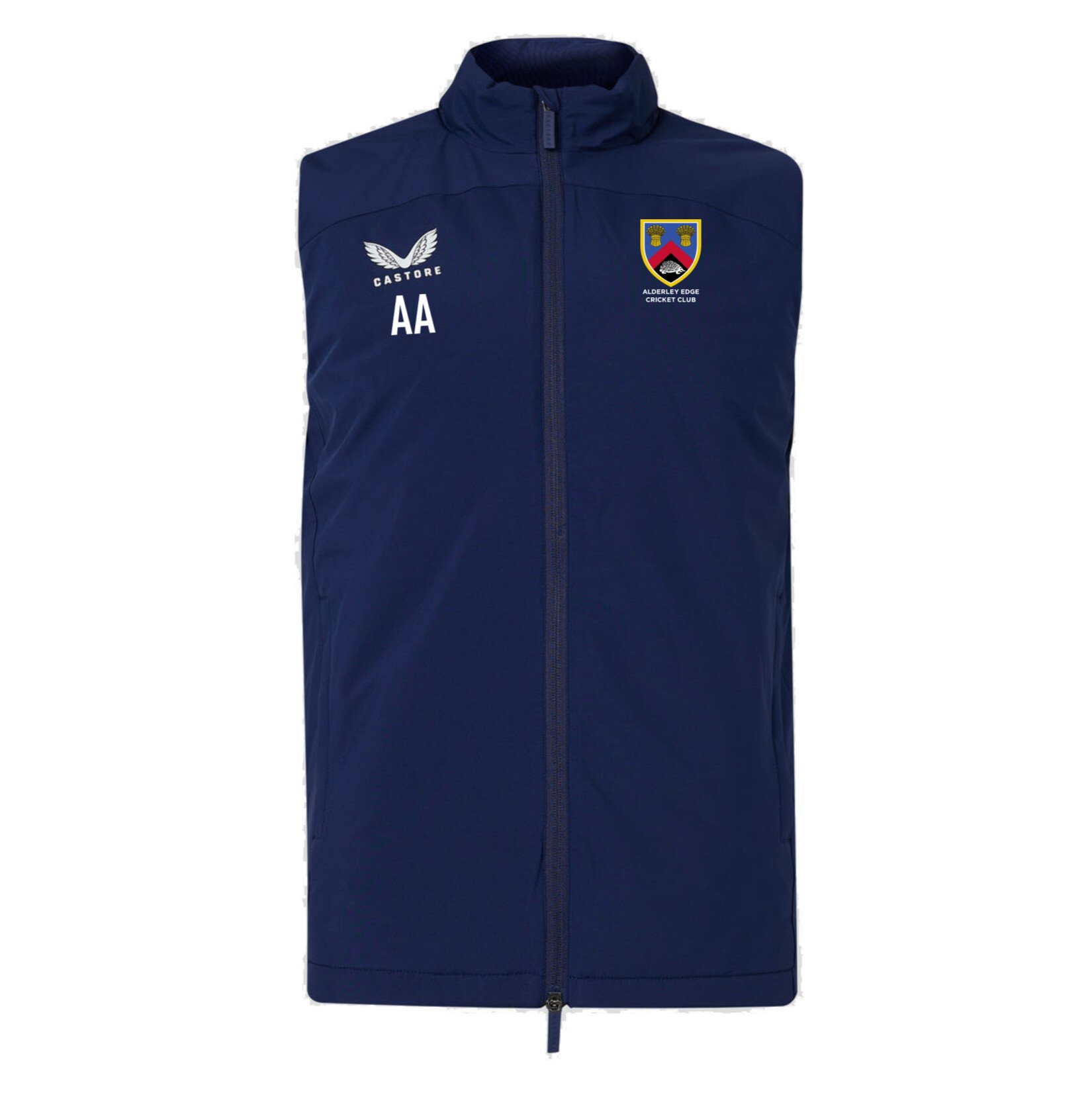 Castore Padded Gilet - Navy/White