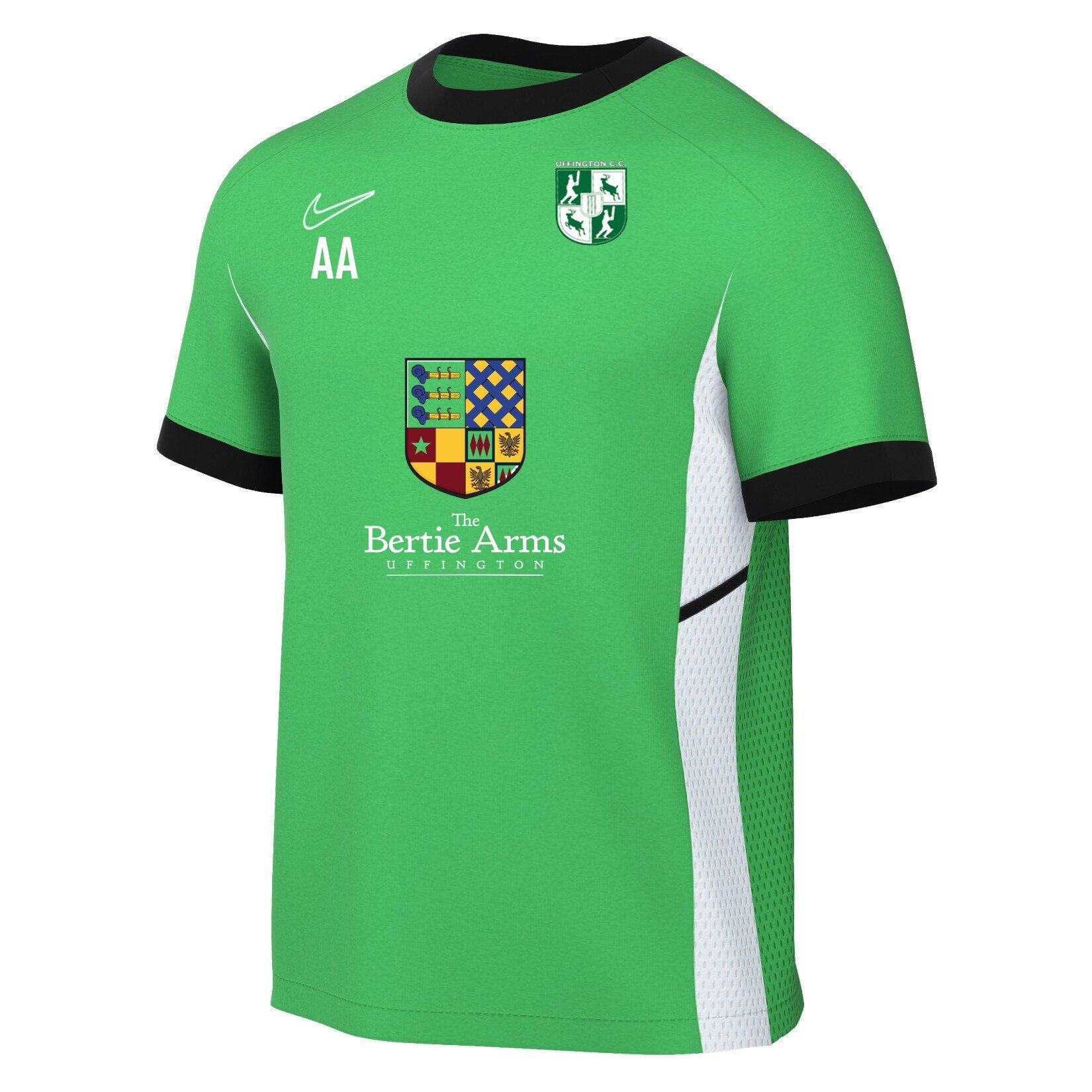Nike Academy 25 Short-Sleeve Training Top - Green Spark/Lucky Green/White