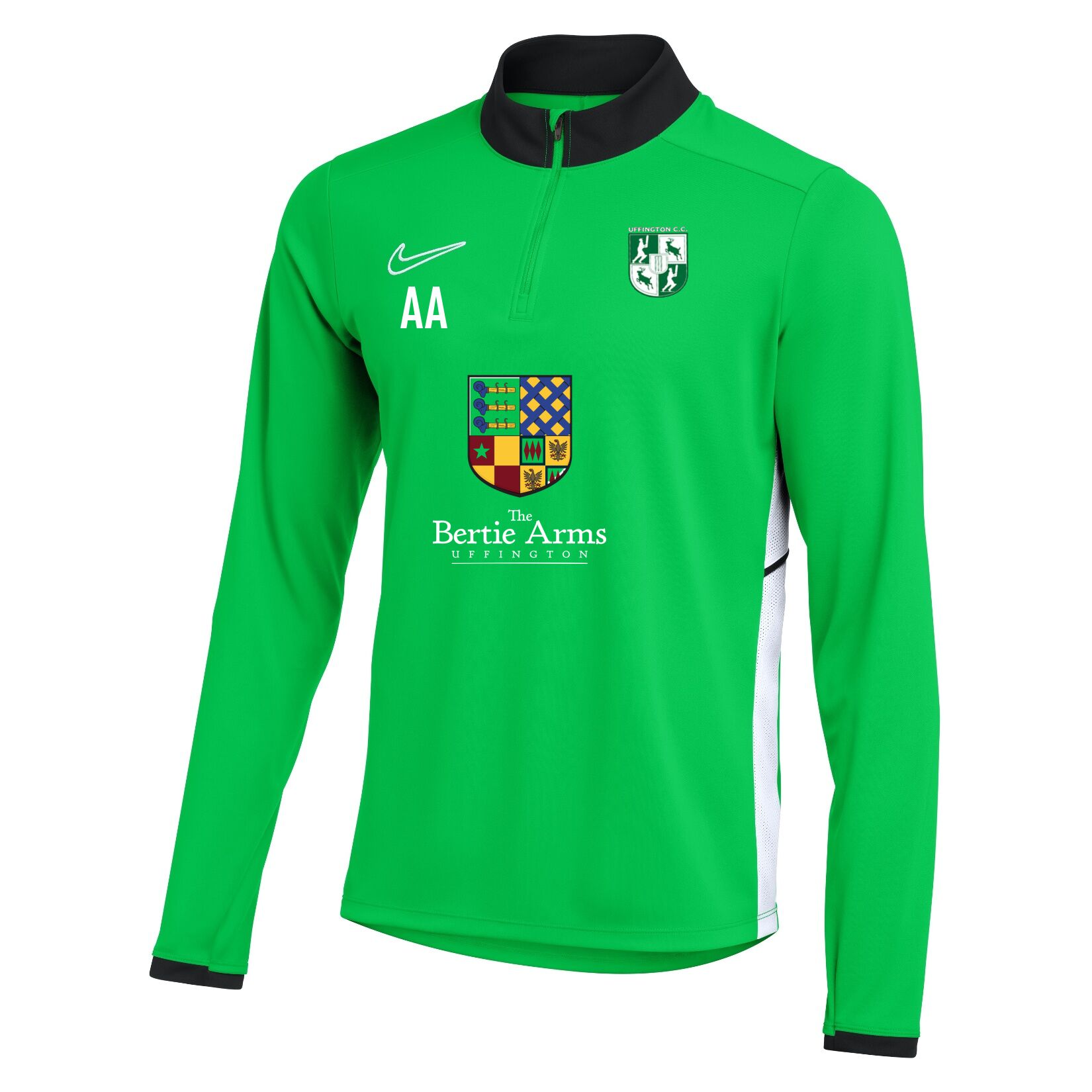 Nike Dri-FIT Academy 25 Drill Top - Green Spark/Lucky Green/White