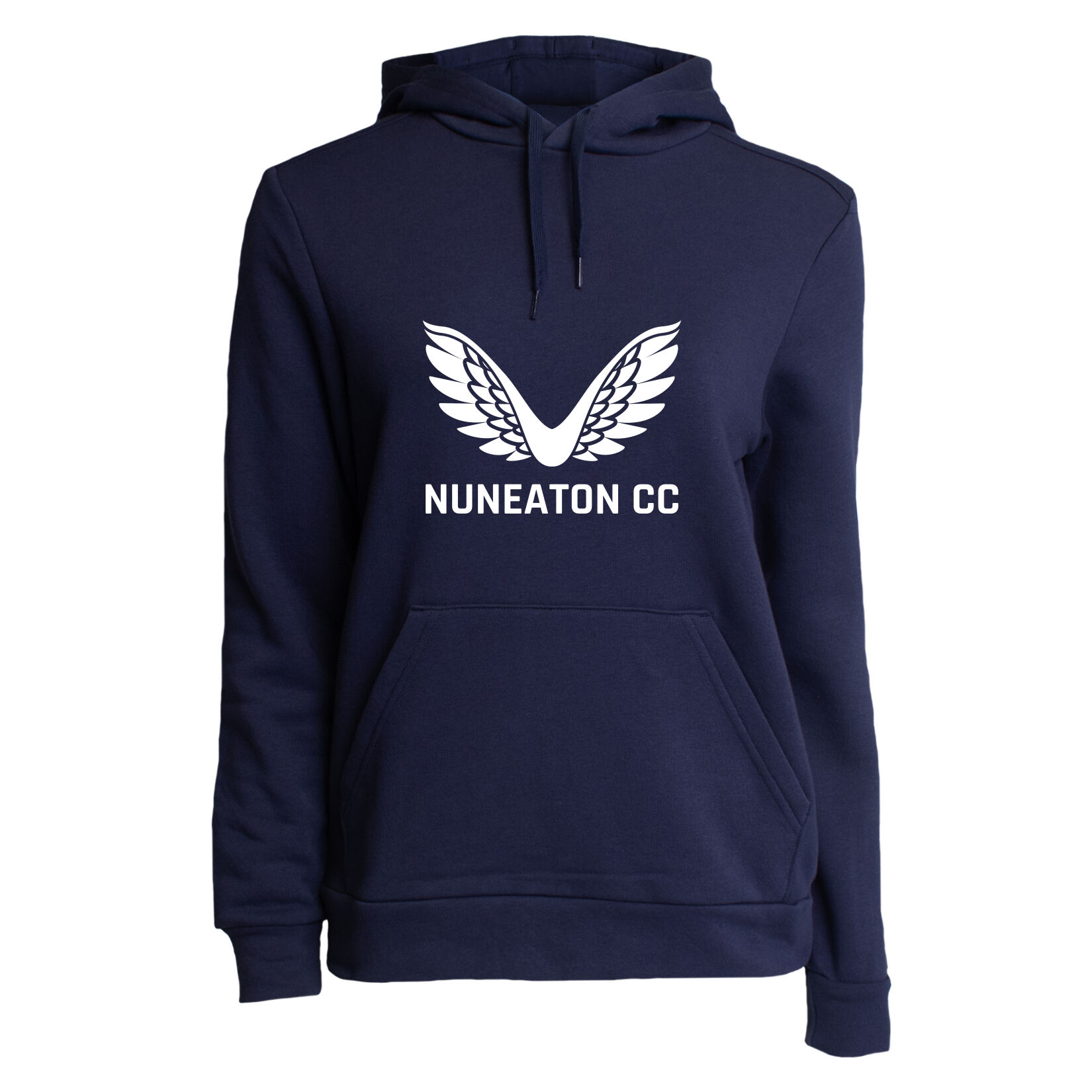 Castore Cotton Womens Brushback Hoody - Navy