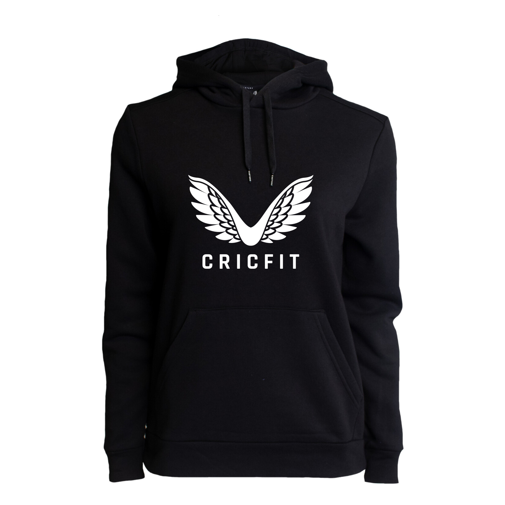 Castore Cotton Womens Brushback Hoody - Black
