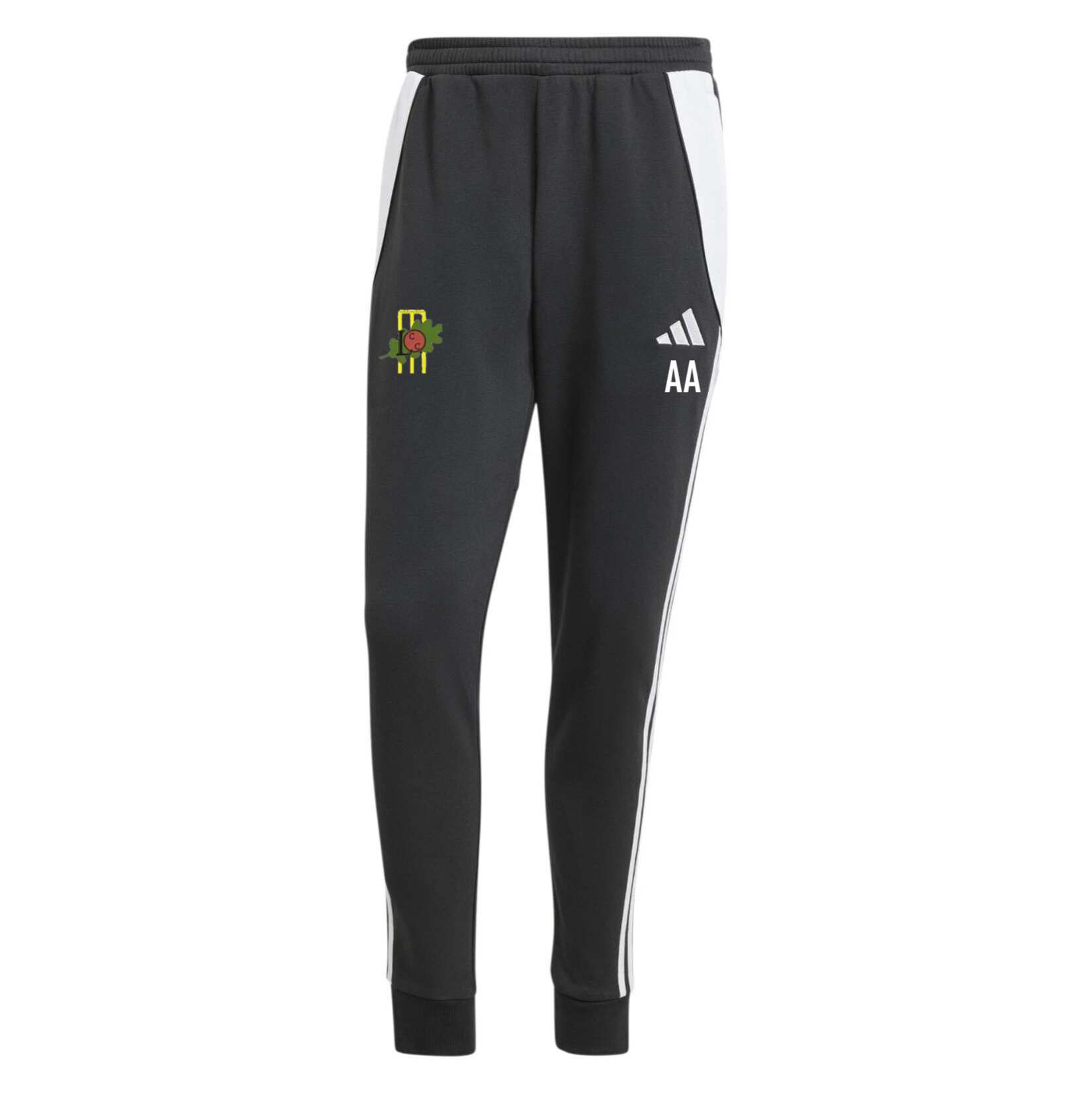 adidas Tiro 24 Sweat Tracksuit Bottoms - Black/White