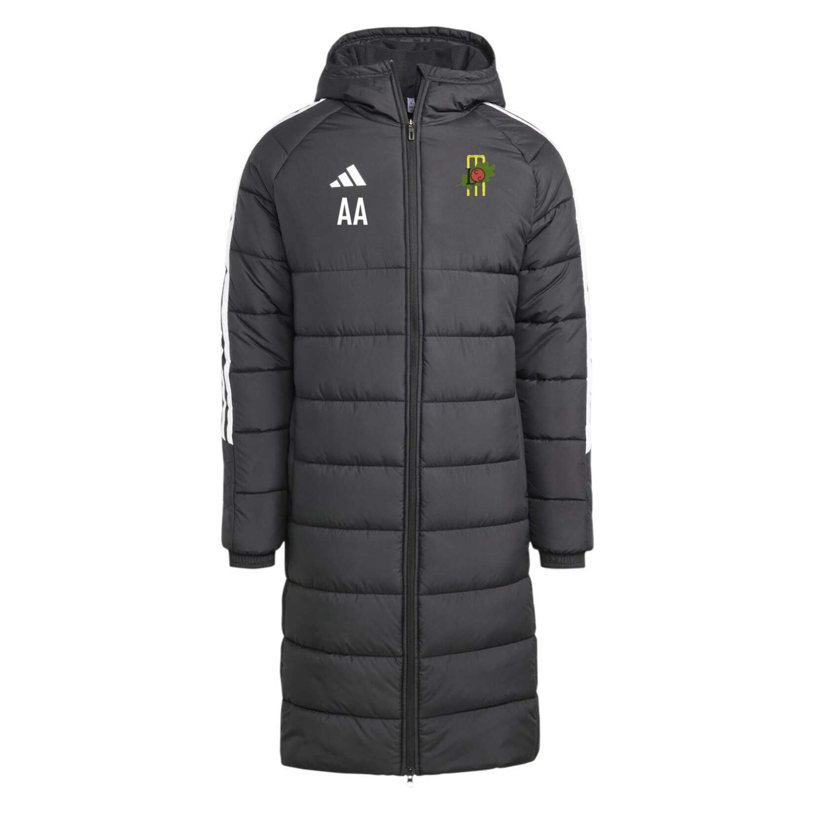 adidas Tiro 24 Long Coat - Black/White