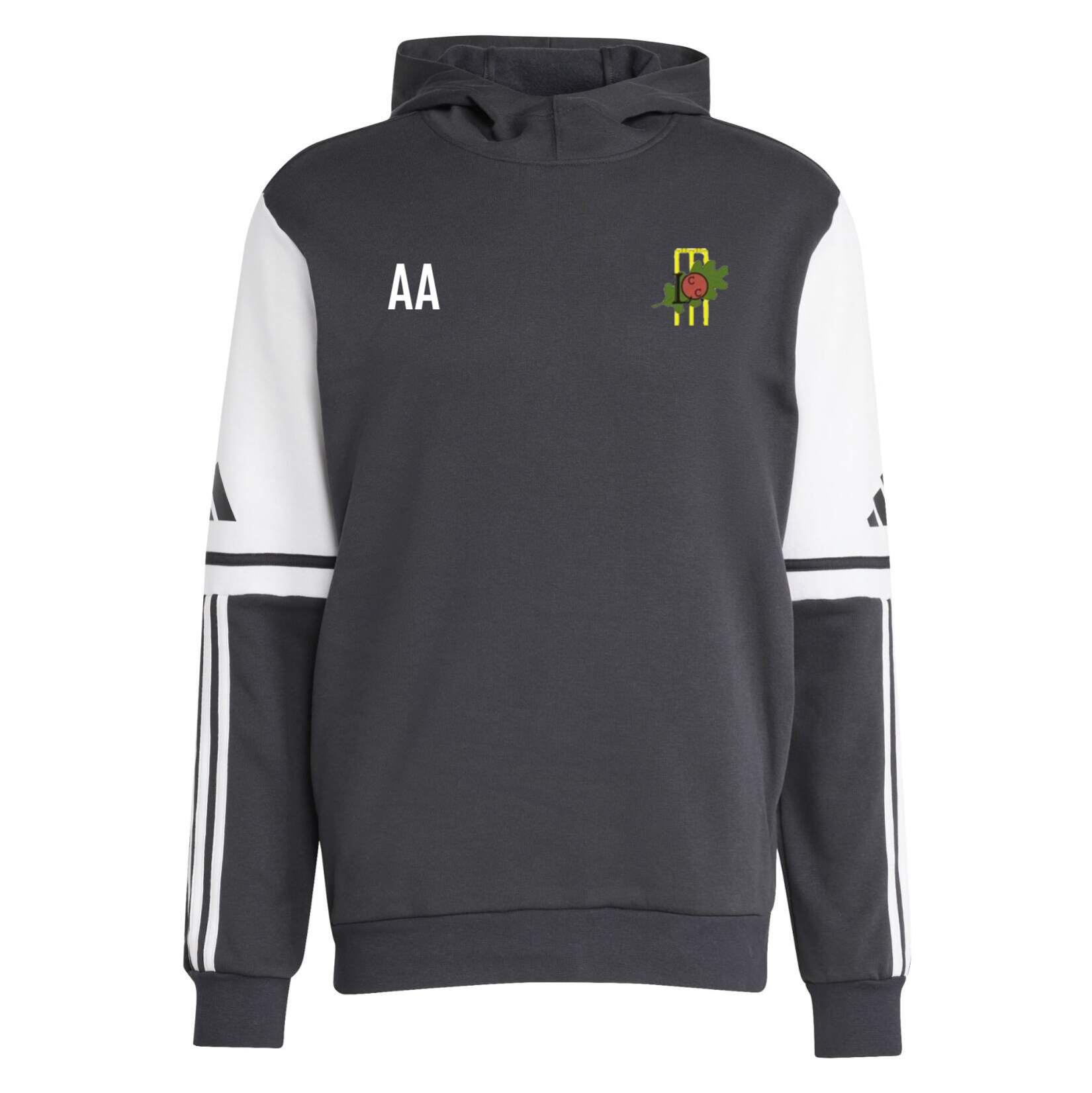 adidas Squadra 25 Sweat Hoody - Black/White
