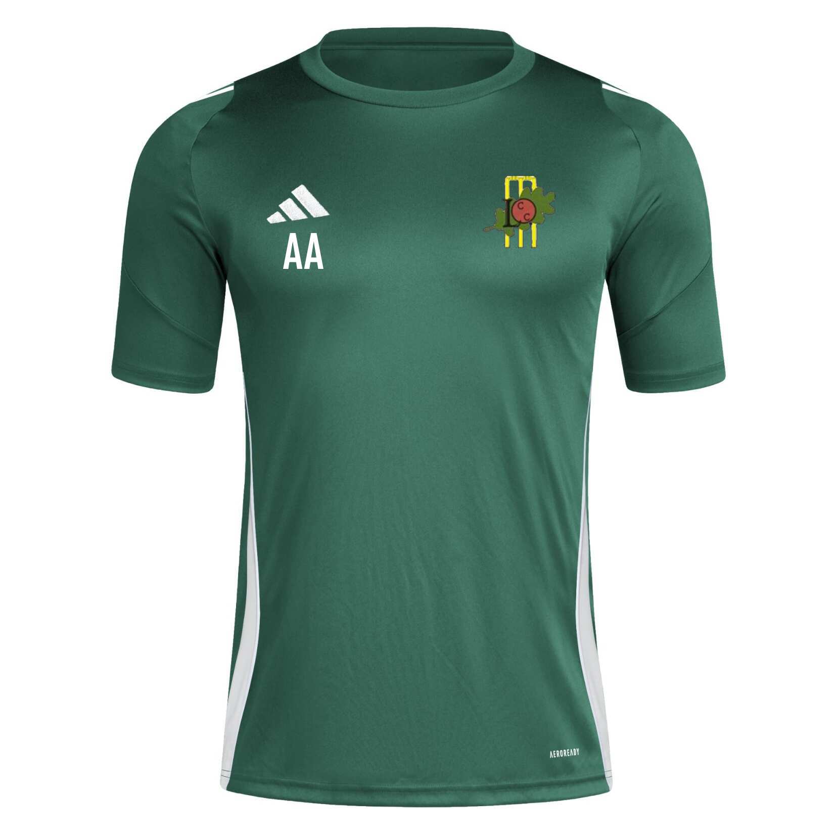 adidas Tiro 24 Jersey - team dark green/white