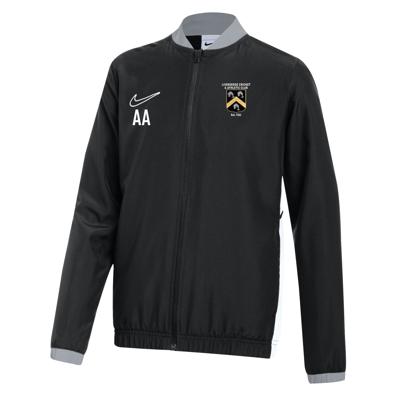 Nike Dri-FIT Academy 25 Woven Track Jacket - Black/White/White