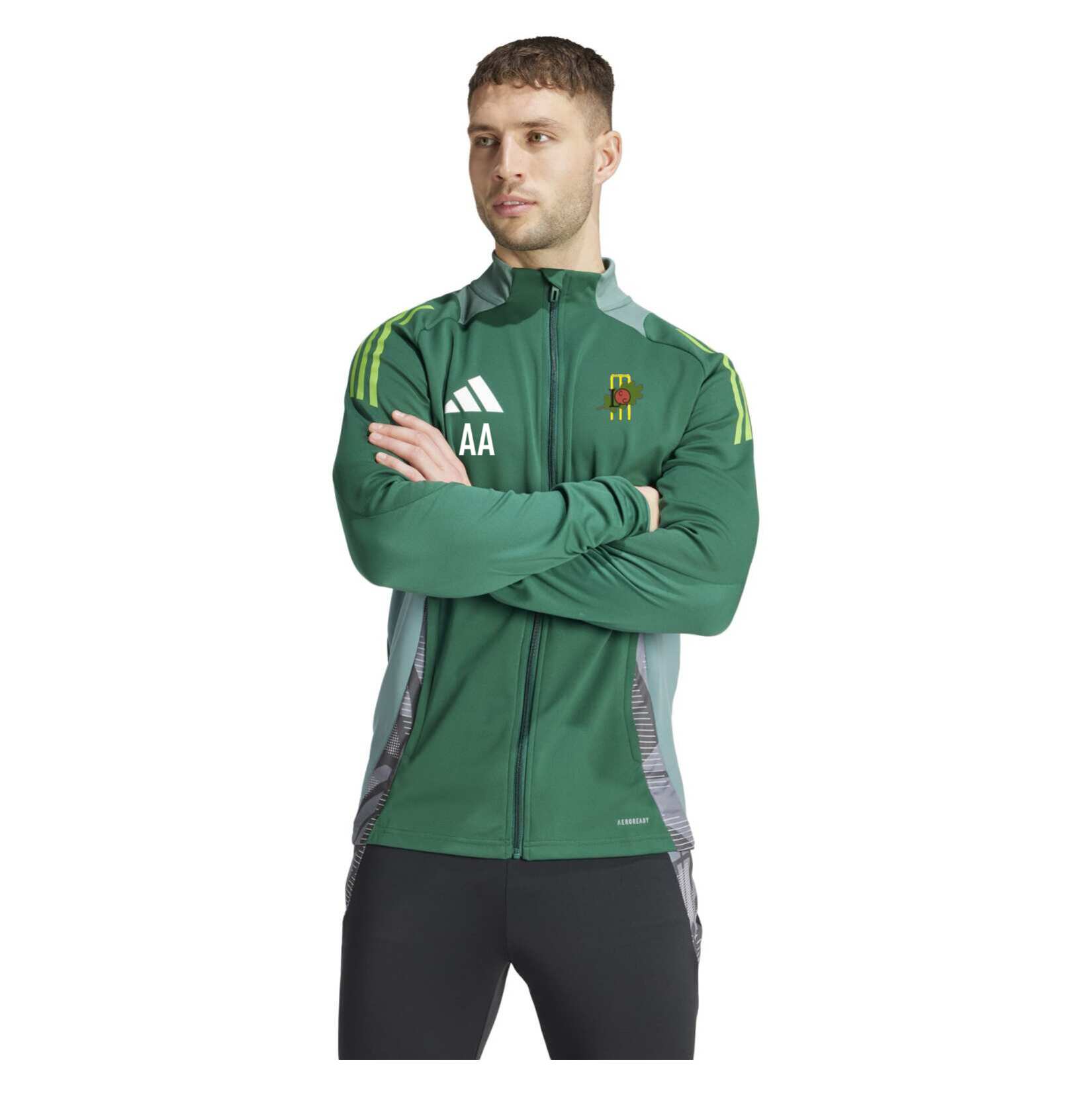 adidas Tiro 24 Competition Training Track Top - Team dark green/Tech Emerald/white