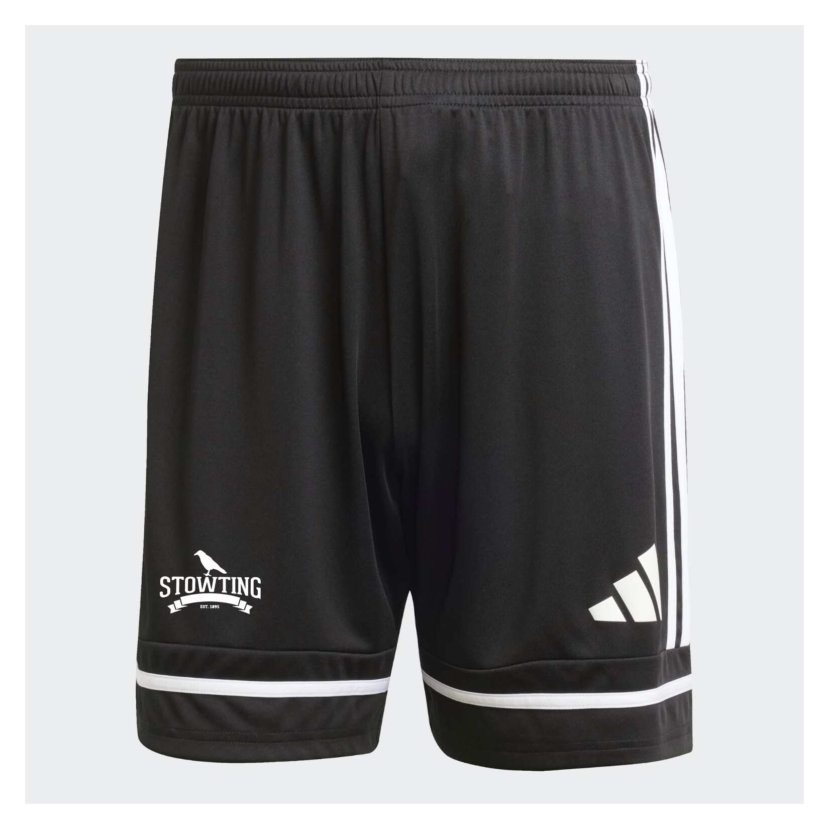 adidas Squadra 25 Shorts - Black/Black/White