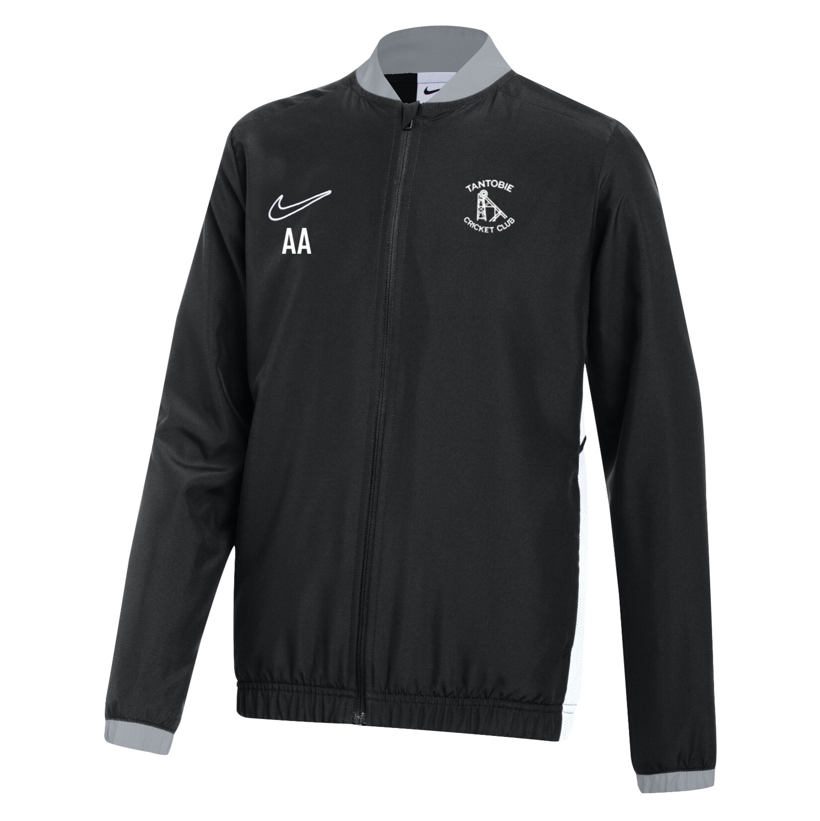 Nike Dri-FIT Academy 25 Woven Track Jacket - Black/White/White