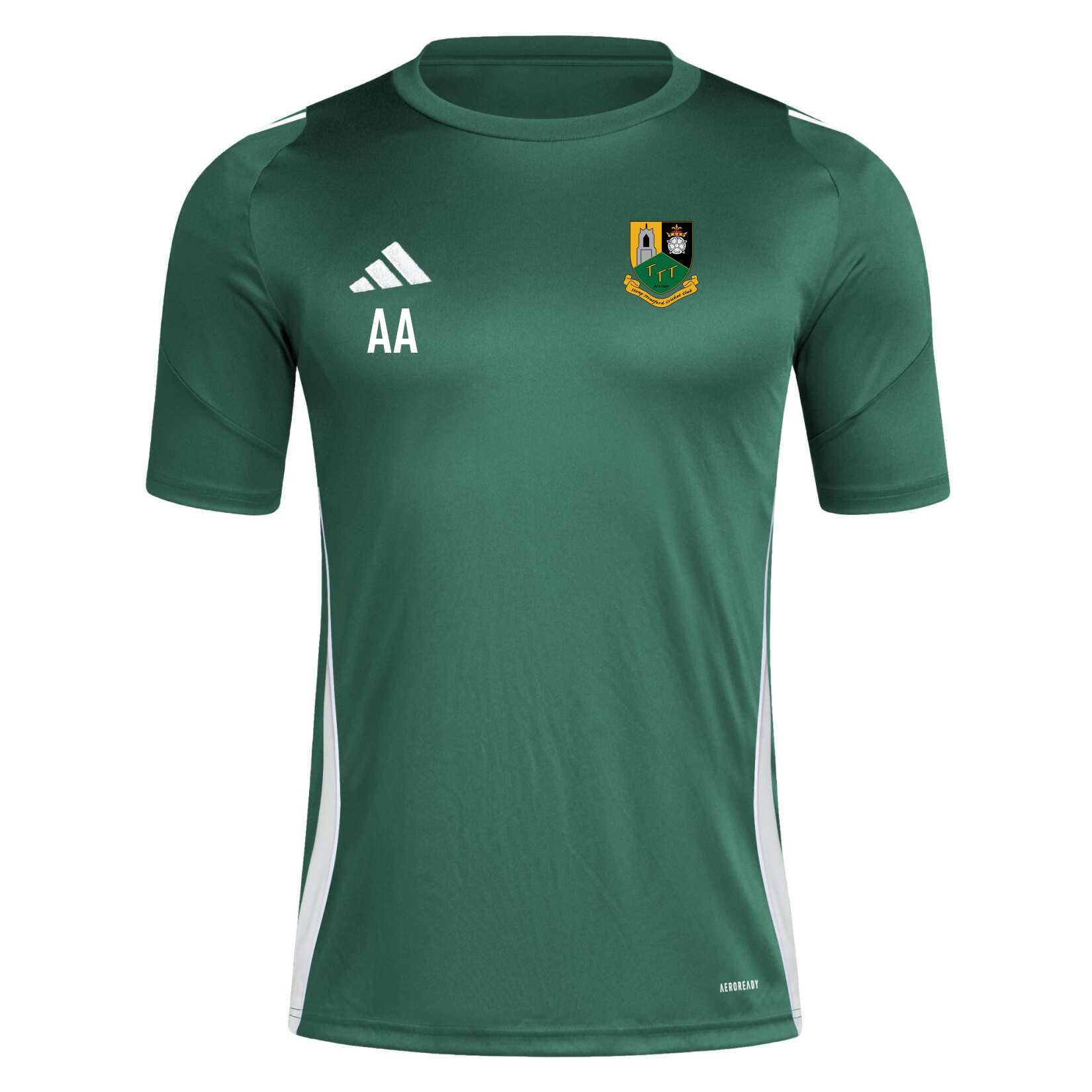 adidas Tiro 24 Jersey - team dark green/white