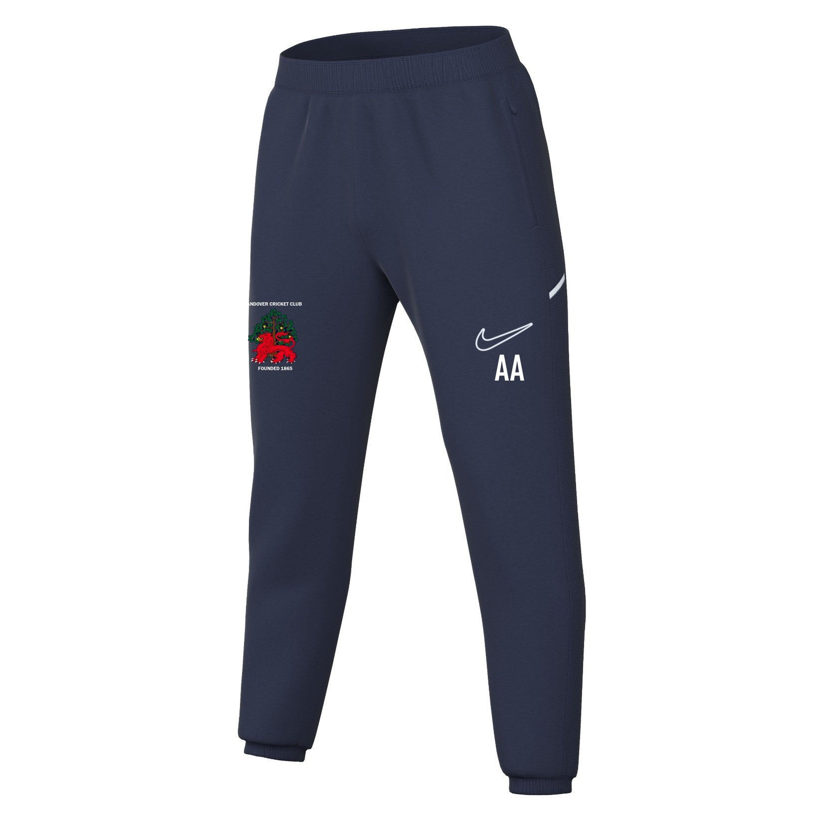 Nike Dri-FIT Academy 25 Woven Track Pants - Obsidian/Obsidian/White