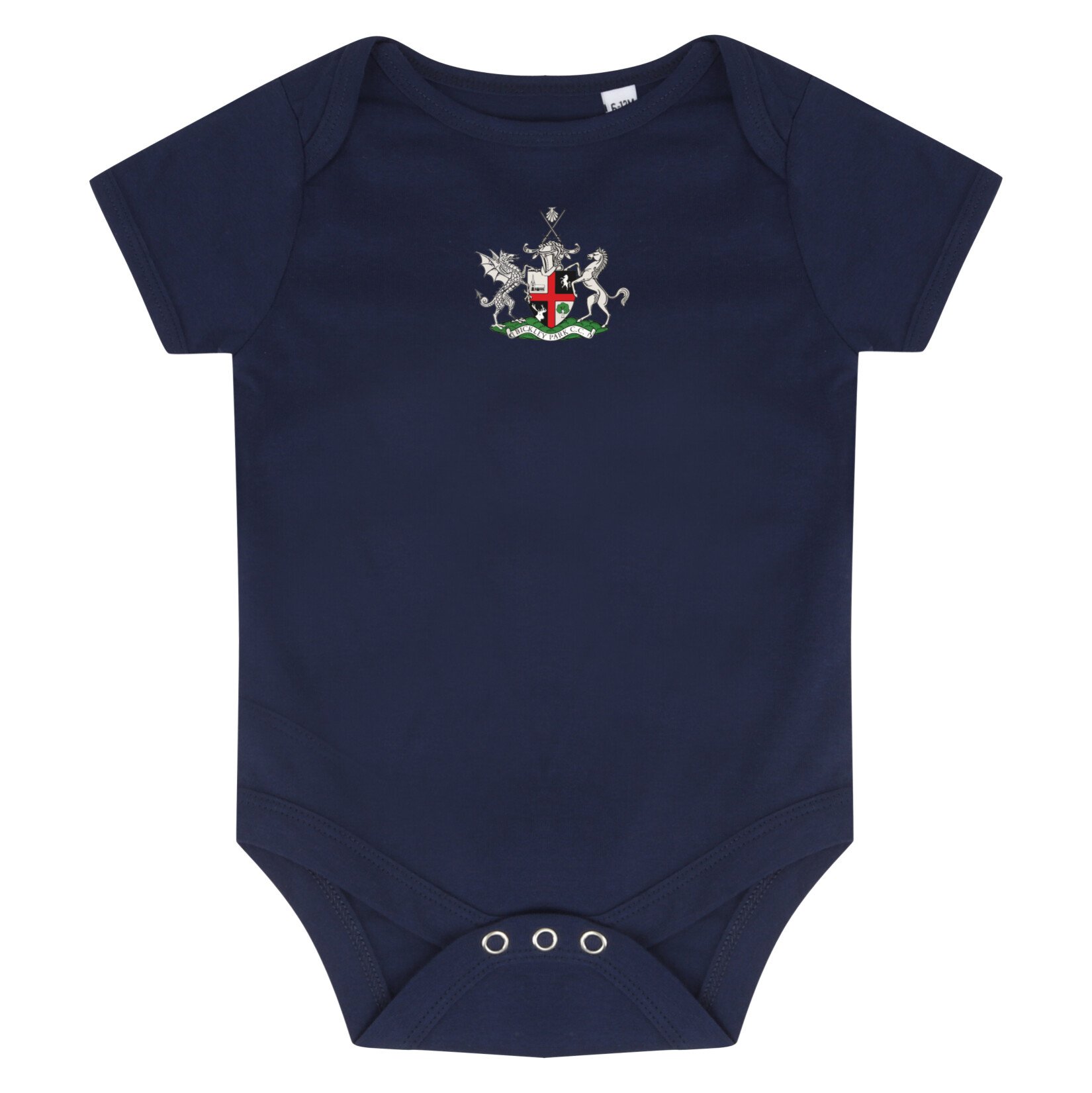 Short Sleeved Bodysuit - Navy