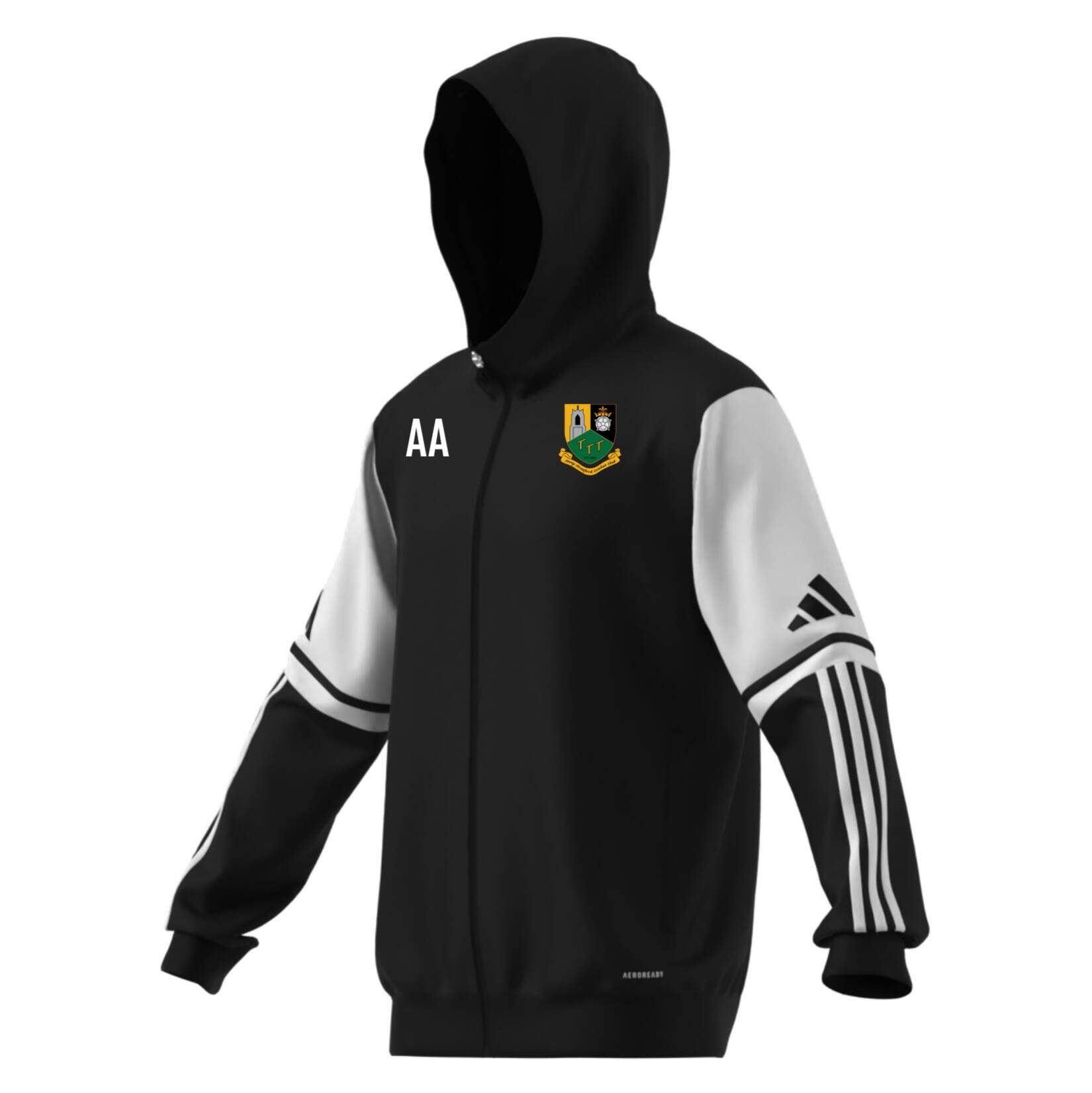 adidas Squadra 25 Hoodie - Black/White