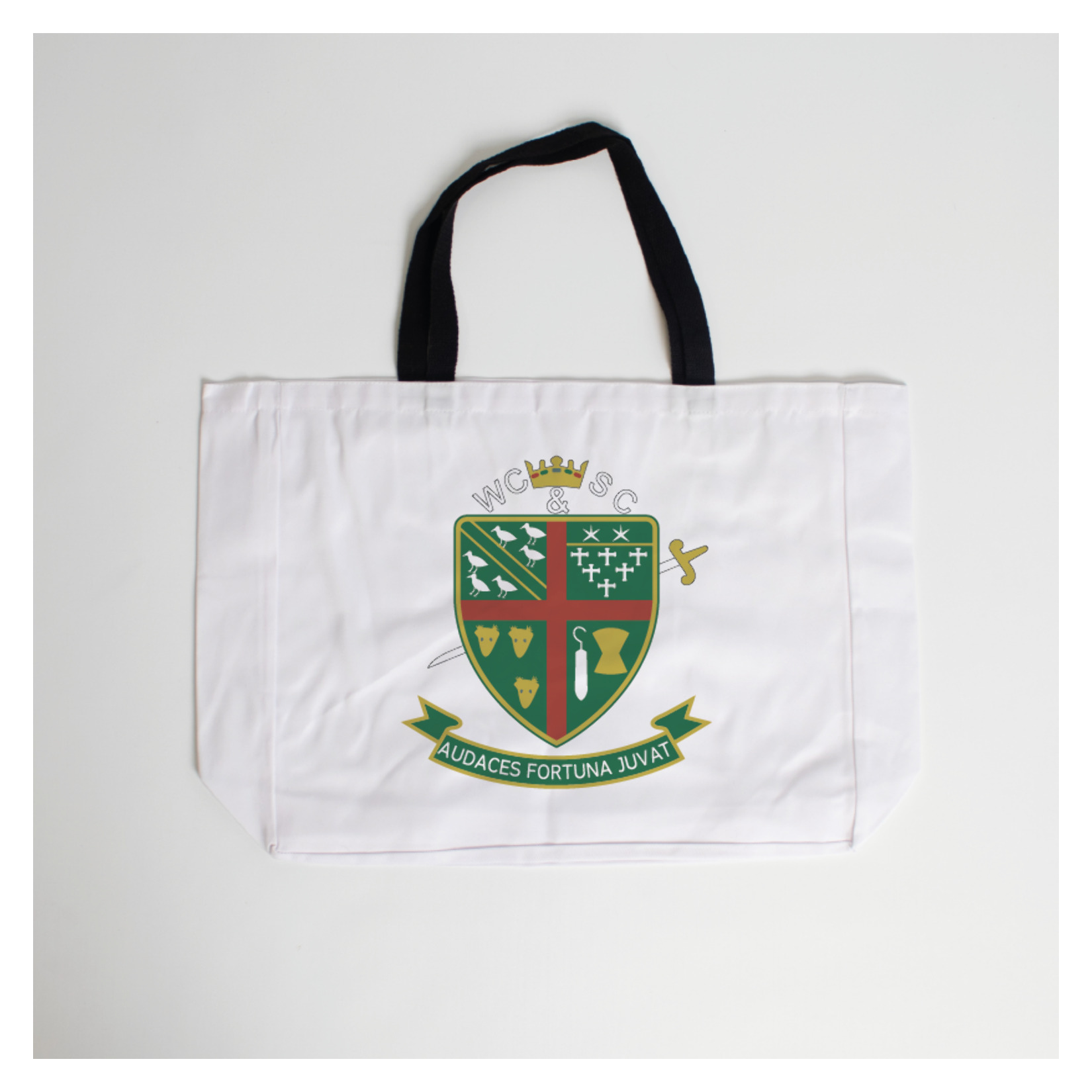 Kitlocker-Merchandise Shopping Bag - White