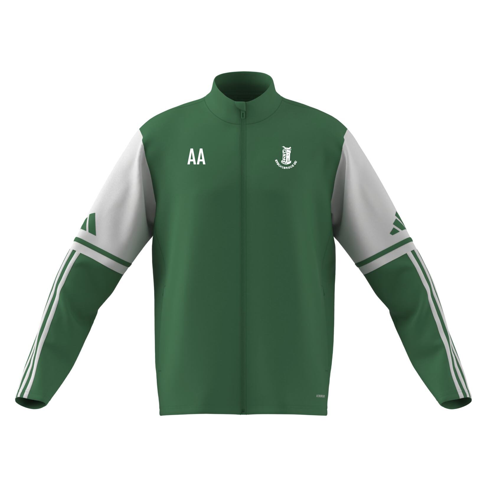adidas Squadra 25 Training Jacket - Team Green/White
