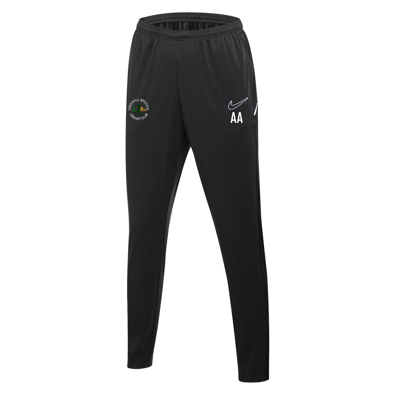Nike Dri-FIT Academy 25 Pants (W) - Black/Black/White
