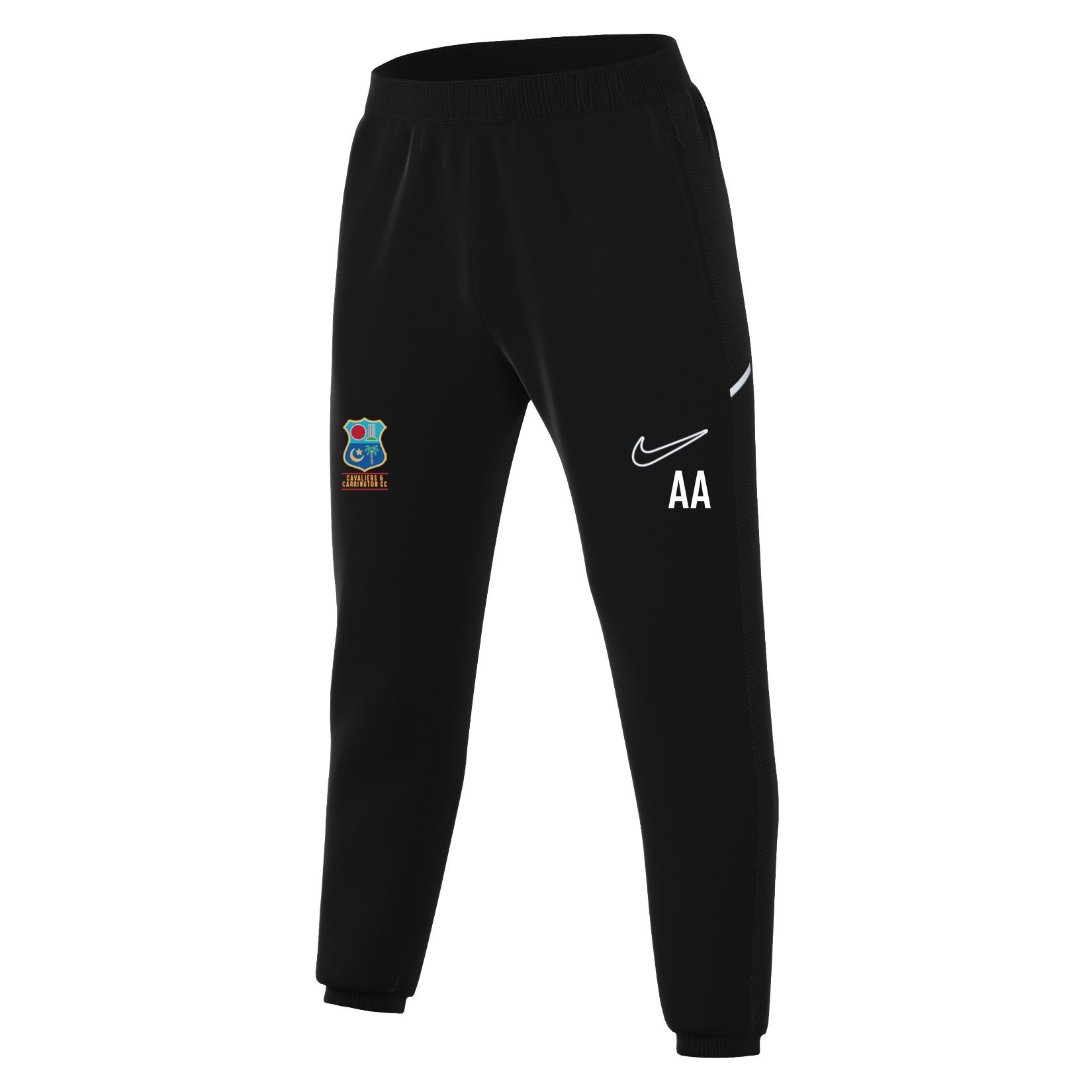 Nike Dri-FIT Academy 25 Woven Track Pants - Black/Black/White