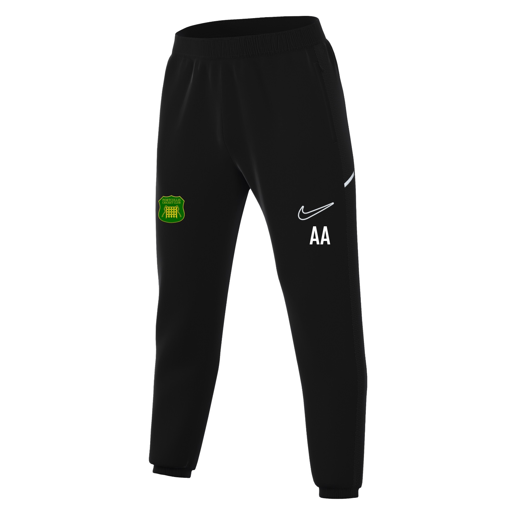 Nike Dri-FIT Academy 25 Woven Track Pants - Black/Black/White