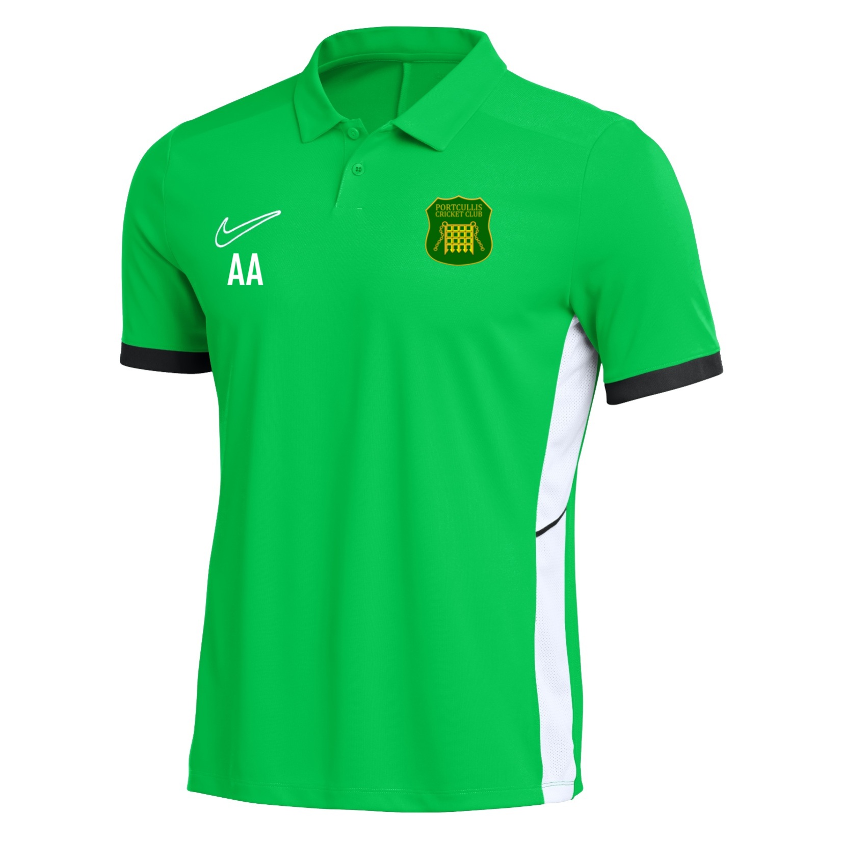 Nike Dri-FIT Academy 25 Polo - Green Spark/Lucky Green/White