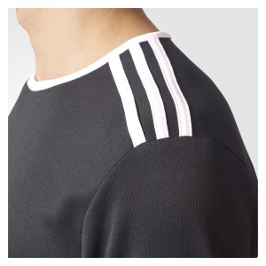 Adidas Entrada 18 Short Sleeve Shirt Black-White