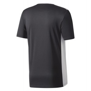 Adidas Entrada 18 Short Sleeve Shirt Black-White