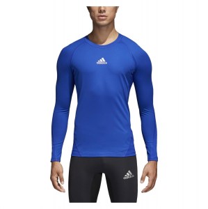 Adidas Alphaskin Long Sleeve Baselayer Bold Blue