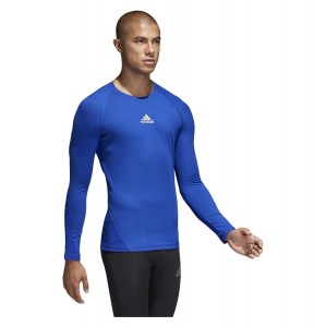 Adidas Alphaskin Long Sleeve Baselayer Bold Blue