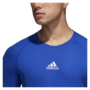 Adidas Alphaskin Long Sleeve Baselayer Bold Blue