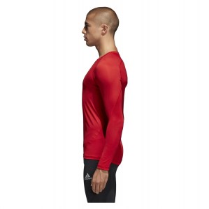 Adidas Alphaskin Long Sleeve Baselayer Power Red