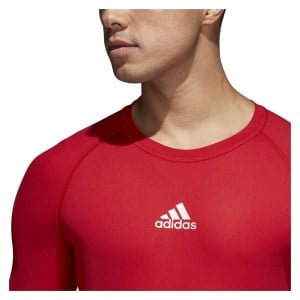 Adidas Alphaskin Long Sleeve Baselayer Power Red