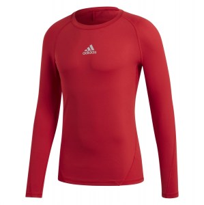 Adidas Alphaskin Long Sleeve Baselayer Power Red