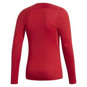 Adidas Alphaskin Long Sleeve Baselayer Power Red