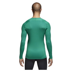 Adidas Alphaskin Long Sleeve Baselayer Bold Green