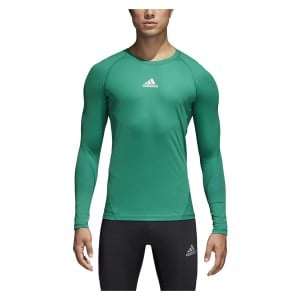 Adidas Alphaskin Long Sleeve Baselayer Bold Green